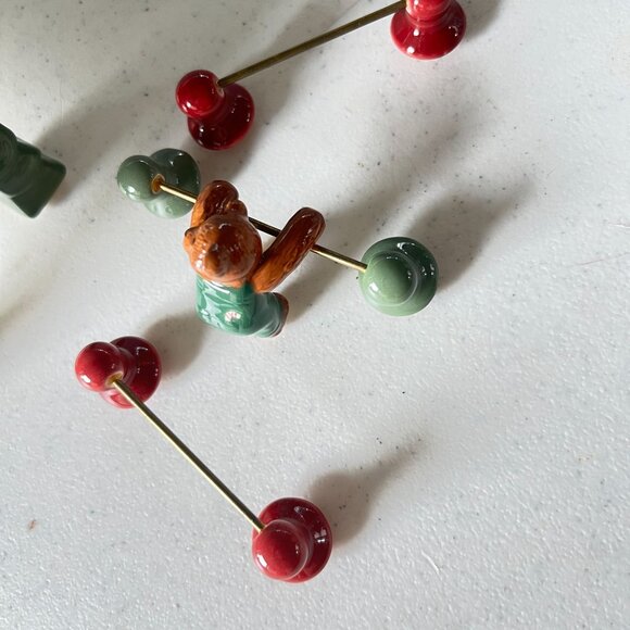 Ceramic Teddy & Friends Stove Wax Melt Diffuser Original Package Kitchen Kitsch - Picture 5 of 8